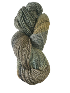 Deep Sage soft twist wool yarn
