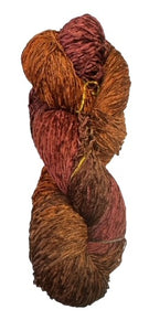 Ginger rayon chenille yarn