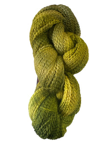 Green Gold soft twist wool yarn