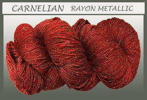 Carnelian Rayon Metallic Yarn