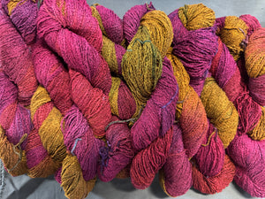 Amaranth petite rayon ric rac yarn