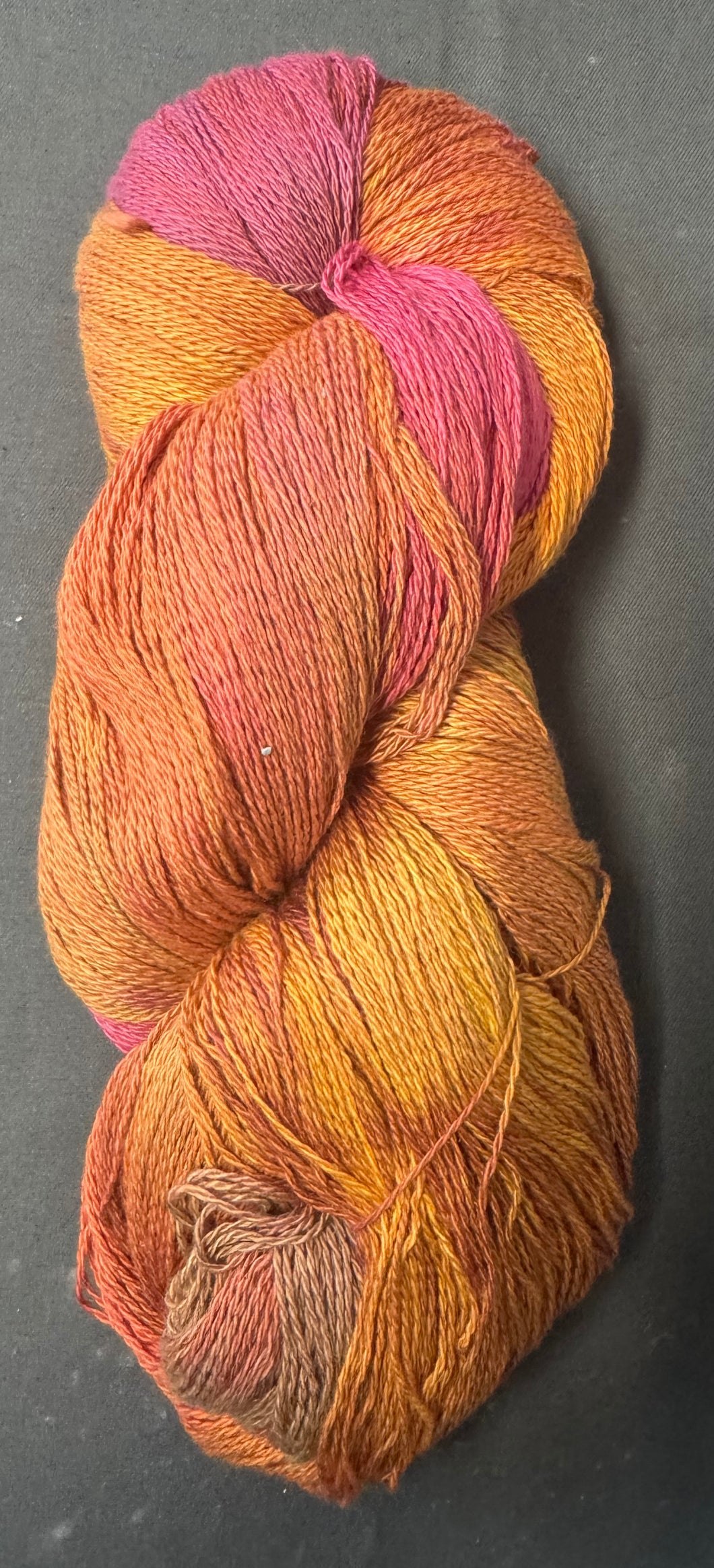 Persimmon fine organic cotton yarn