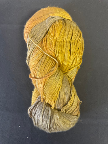 Corn spun silk yarn