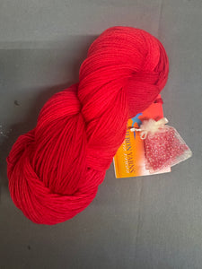 Red Coral Pimpelliese Scarf Kit