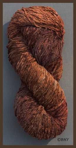 Chocolate Bulky Rayon Chenille Yarn