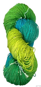 Caribean Wool Metallic Yarn with broken thread