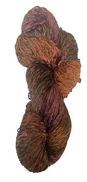 Dark Bark rayon chenille yarn