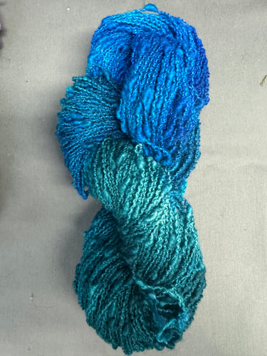 Deep Blue Sea wool seed yarn