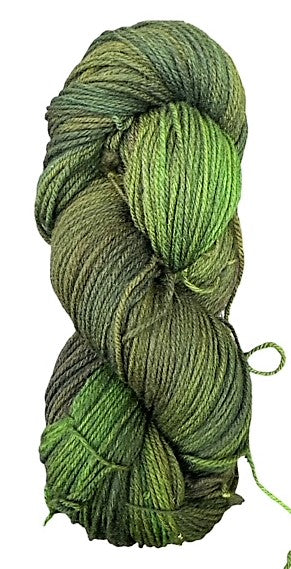 Deep Turtle sock plus yarn with broken thread