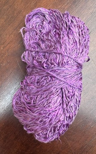 Grape cotton/rayon twist yarn