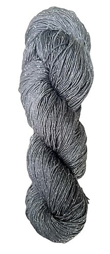 Graphite/silver Rayon Metallic Yarn