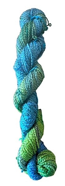Island beaded rayon yarn