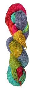 Macaw rayon/cotton boucle yarn