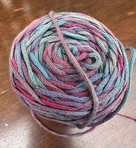 Monet knit cotton ribbon yarn