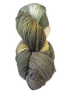Mushroom soft twist wool yarn