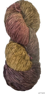 Old Gold cotton chenille  yarn