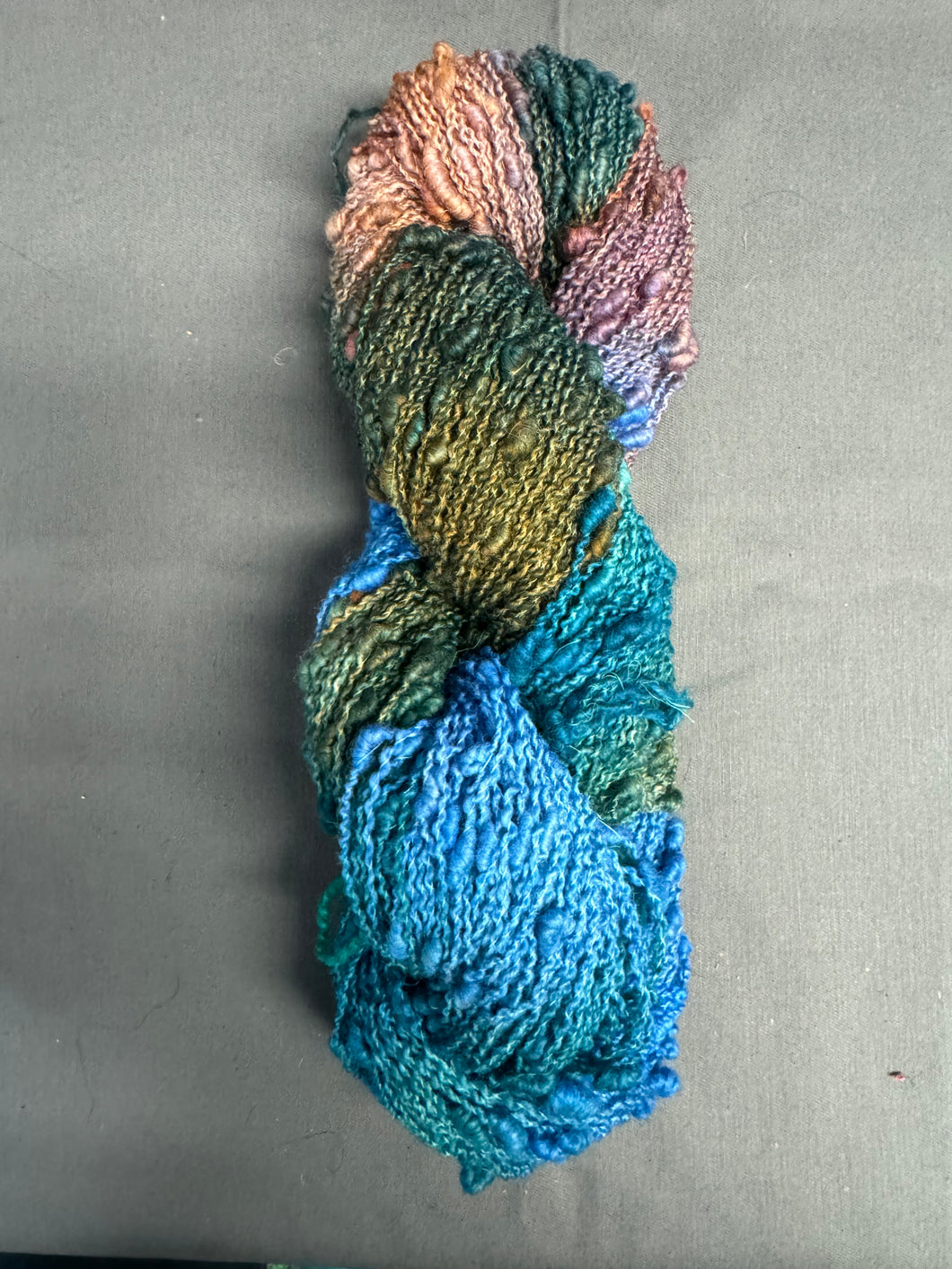 Rainbow Sea wool seed yarn