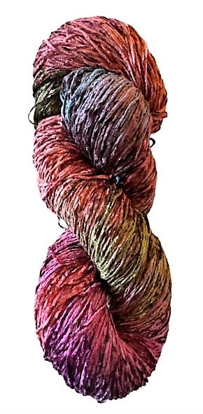 Sandstone rayon chenille yarn