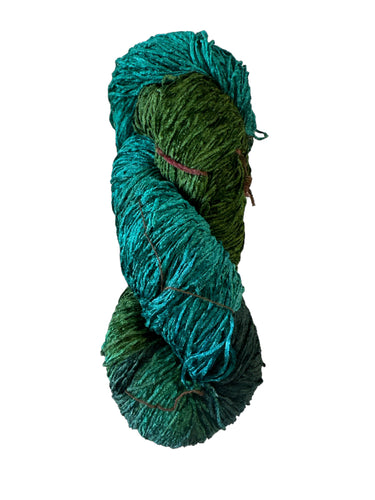 Sea rayon chenille yarn