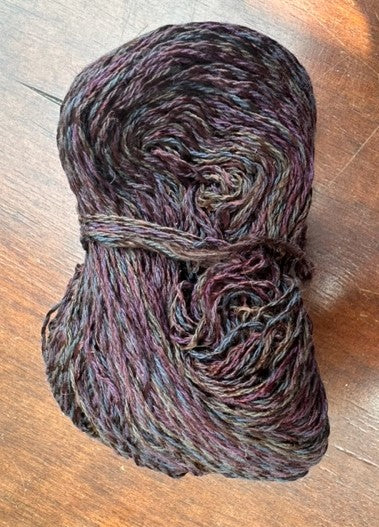 Tapestry cotton/rayon twist lace yarn