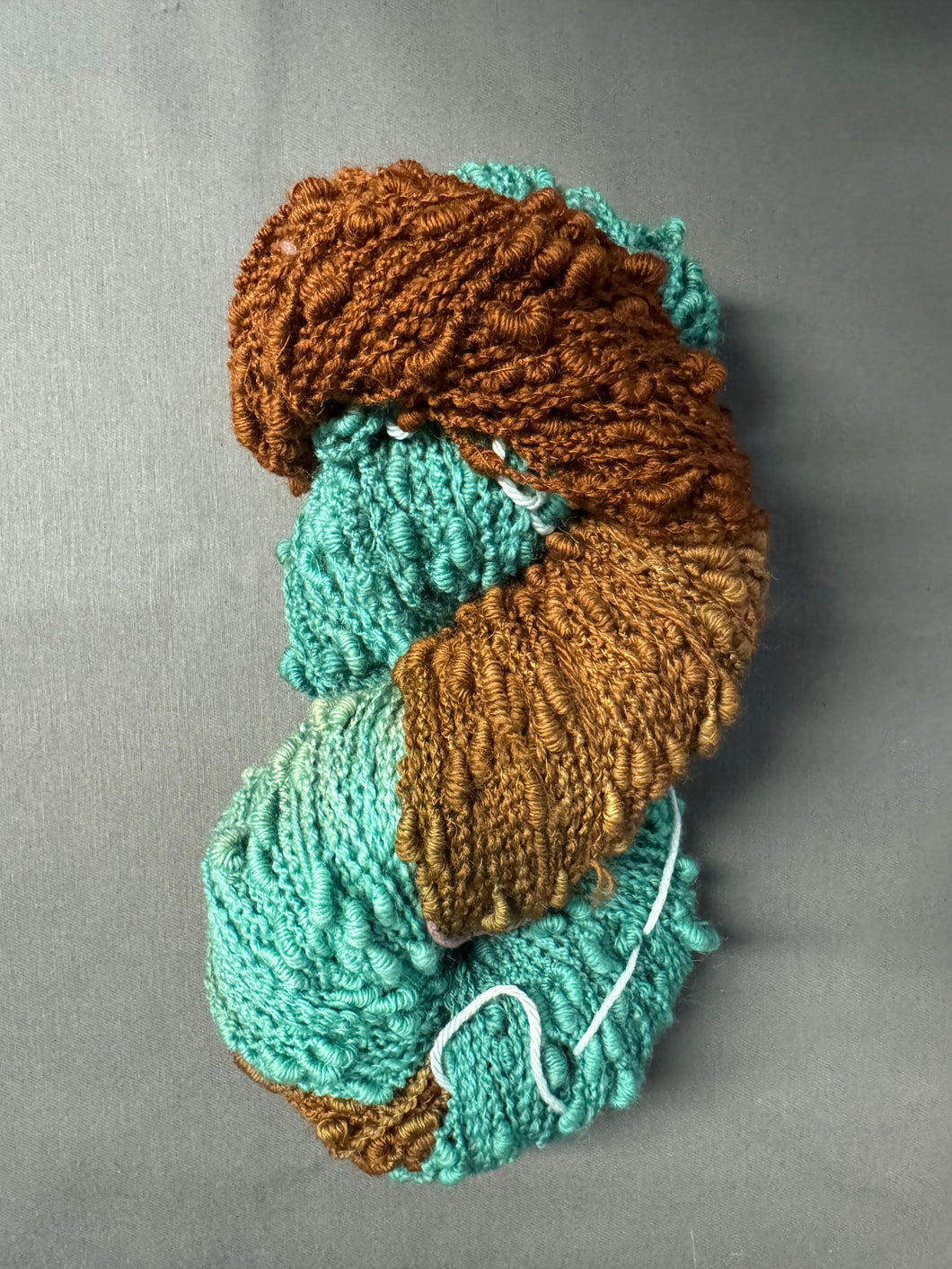 Turquoise Hill wool seed yarn