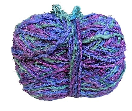 Violet Fields texture yarn