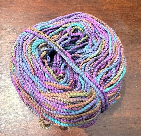 Water Hyacinth beaded cotton/rayon yarn