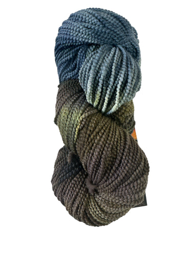 Winterwood beaded merino wool yarn