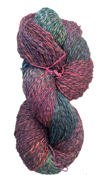 Antique Copper cotton and rayon metallic yarn  6 oz.