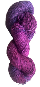 Blueberry soft twist rayon yarn