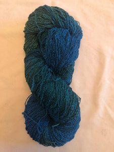 Deep Blue Sea Cotton Rayon Seed Yarn