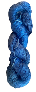 Indigo Sea rayon flake yarn