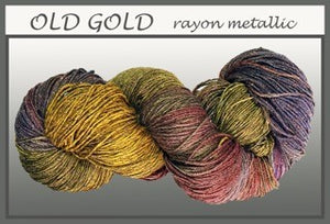 Old Gold/gold Rayon Metallic Yarn