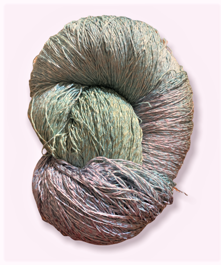 Opal cotton rayon twist lace yarn