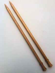 Brittany 10" single point needle US 17 /12.00 mm birch knitting needles