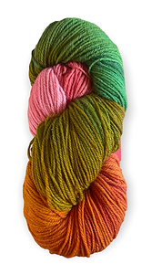 Bright Redwood sock plus yarn