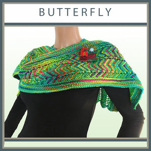 Butterfly Rainbow Scarf