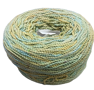 Celadon beaded cotton/rayon yarn