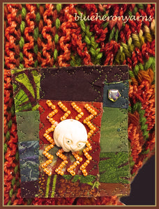 Quilted Pin: Cozy Cat