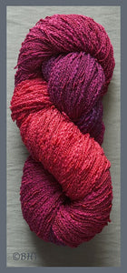 Raspberry Cotton Rayon Seed Yarn