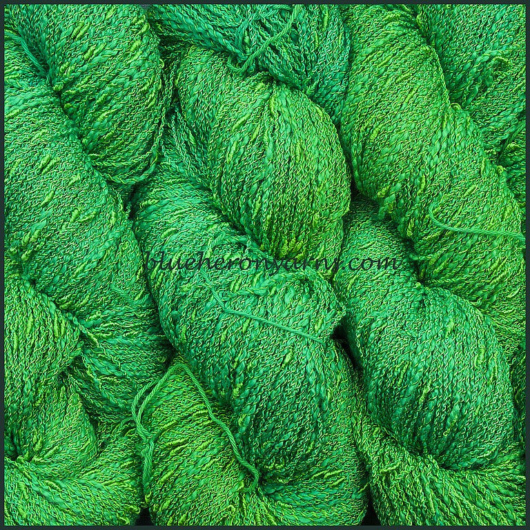 Lime Cotton Rayon Seed Yarn