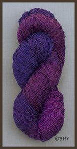 Blueberry Cotton Rayon Twist Lace Yarn