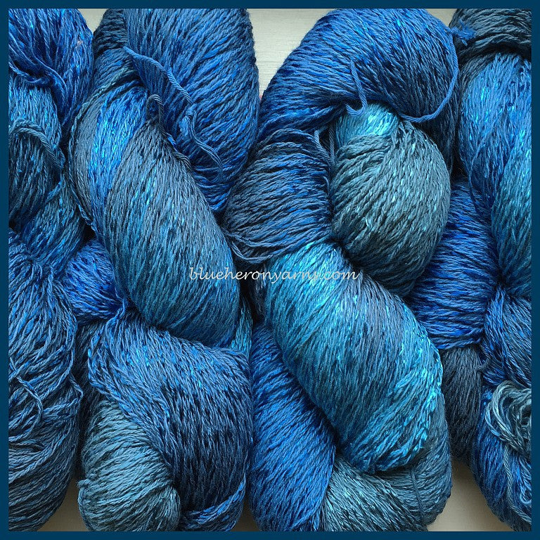 Denim Cotton Rayon Twist Lace Yarn