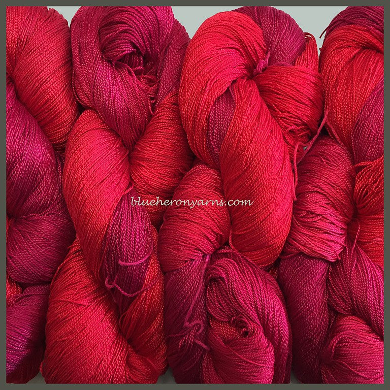 Raspberry Egyptian Merc Cotton Yarn