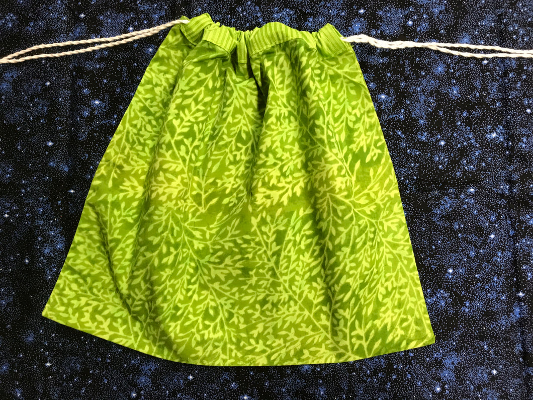 Cotton Batik Bag: Fern