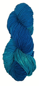 Indigo Night merino beaded wool yarn