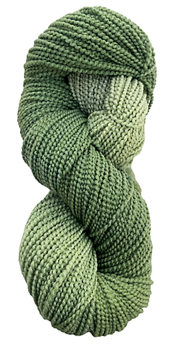 Lichen beaded merino wool yarn