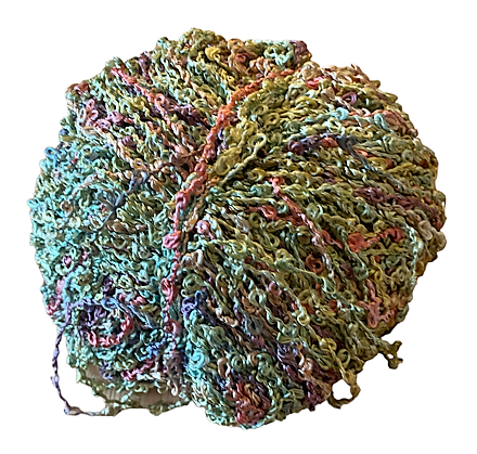 Marshgrass rayon loop yarn