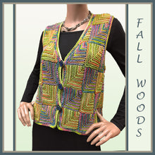 Fall Woods Mitered Vest