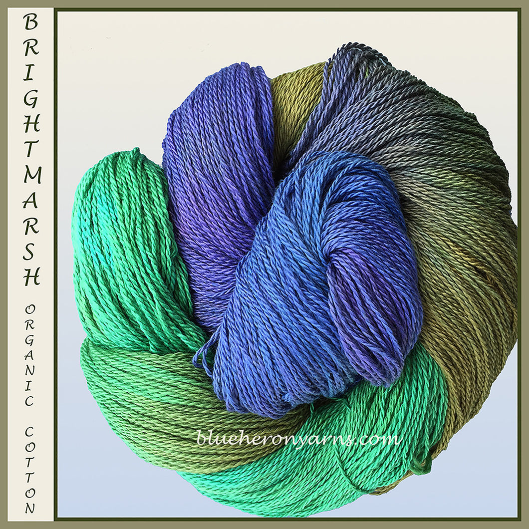 A New Color: Brightmarsh Organic Cotton Yarn